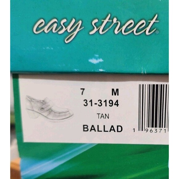 Womens 7 M Easy Street Comfort Wave Women’s Ballad Bootie Shoes Adjustable Tan - Picture 7 of 7